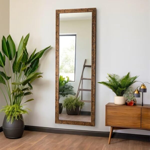 Wakefit Full Length Vintage Rectangular Wall Mirror